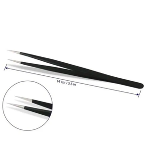 Venta superior El mejor material Recién llegado Baja tasa Alto fabricante Instrumentos de belleza Pinzas para pestañas Juego de 6 piezas - Product Image 3