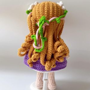 Juguete de peluche Amigurumi hecho a mano, muñeco de ganchillo de punto para niñas y niños, animales de peluche para bebés y niños pequeños, OEM hecho en Vietnam - Product Image 5