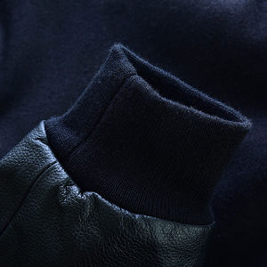 Veste homme de qualité supérieure Veste universitaire à la mode Blouson baseball Letterman Bomber et manches en cuir Varsity - Product Image 5