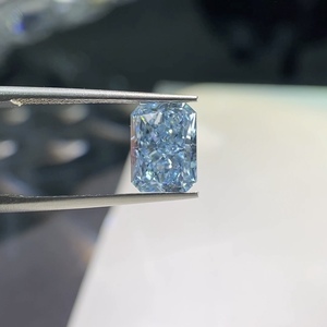 Diamante CVD de laboratório de diamantes cultivados em laboratório azul verde intenso e extravagante - Product Image 4