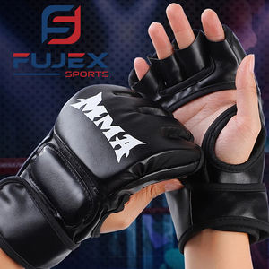 MMA Gants de sparring en cuir PU Meilleur Durable pour Fitness Combat Training Grappling et Wrestling pour la Boxe et la Lutte - Product Image 2