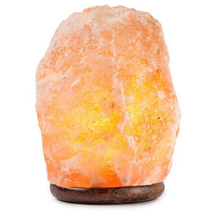 Lámpara de sal con luz LED del Himalaya Natural, purificador de aire con luz de cristal, luz cálida para interiores, lámpara de mesa para dormitorio - Product Image 5