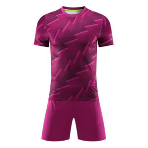 Barato cómodo 100% poliéster secado rápido transpirable entrenamiento fútbol kit conjuntos de uniformes de fútbol - Product Image 1