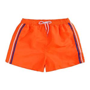 โรงงานราคาถูกผู้ชายฤดูร้อนสีทึบ Beachwear ขายส่งแห้งเร็วระบายอากาศผู้ชายว่ายน้ําสไตล์ถนนสูงกางเกงขาสั้นขนาดบวก - Product Image 4