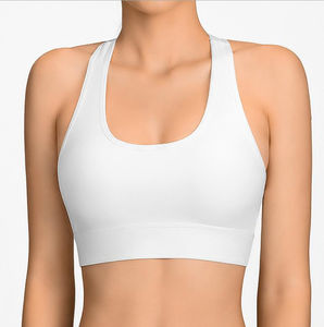Soutien-gorge de sport professionnel de qualité supérieure pour femmes personnalisé confortable nouveau Design avec col licou simple vente en gros respirant - Product Image 1