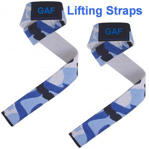 GAF Últimas correas de muñeca de levantamiento de pesas Venta caliente Fuerza Correas de levantamiento de pesas Impresión personalizada Muñequeras Correas de levantamiento de gimnasio - Product Image 2