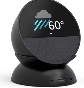 El Mejor Reloj Despertador Inteligente Echo con Sonido Envolvente, Control Remoto, Sistema de 8 Canales, Compatible con Batería, Garantía de 3 Años - Product Image 1