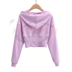 Haute Qualité Personnalisé Nouvelle Arrivée Dames À Capuche Élégant Et Tendance Survêtement À Capuche Pour Les Femmes Dans Le Prix De Offre Spéciale - Product Image 3