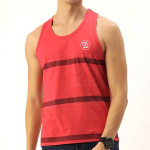 Vêtements de fitness séchage rapide hommes débardeur coton polyester fabriqué débardeur de haute qualité pour hommes - Product Image 1