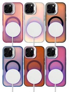 Tornasol moderna ed elegante custodia per cellulare con supporto di ricarica magnetico e Anti-Shock di protezione dai colori vivaci per i telefoni - Product Image 3