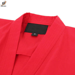 Traje de entrenamiento de karate de alta calidad personalizable para hombre, la mejor ropa de artes marciales con logotipo bordado, uniforme de karate - Product Image 6