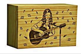 Urnas de cremación de madera de estilo americano moderno hechas a mano, urnas funerarias decorativas para hombre y mujer - Product Image 4