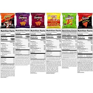 Assortiment de Snacks Piquants Frito-Lay Fiery Mix, Sachets Individuels de Snacks Chauds et Épicés, 2,56 Livres, (Paquet de 40) - Product Image 6