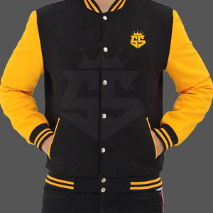 แจ็กเก็ตเบสบอลสำหรับผู้ชายขนาดพลัสไซส์แจ็คเก็ตเบสบอลสำหรับกลางแจ้งใช้ในฤดูหนาว - Product Image 3