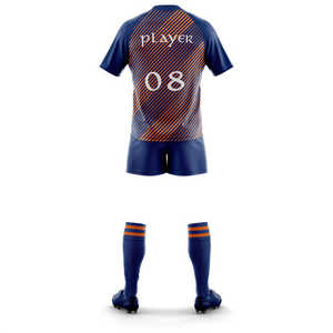 Camiseta de Rugby personalizada de alta calidad y bajo MOQ, ropa deportiva de diseño gratuito, conjunto de servicio OEM para adultos, camiseta de fútbol americano personalizada - Product Image 6