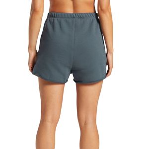 Beach Resort Casual Summer Outfits Women's Washed Warm Sand Raw Lounge Pantalones cortos de gran tamaño - Product Image 2