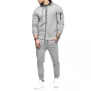 Ensemble de vêtements d'entraînement pour hommes, logo personnalisé, survêtement, pantalon de jogging en polyester et coton à coupe ajustée, meilleur survêtement à fermeture éclair sublimé - Product Image 6