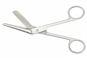 Ciseaux d'épisiotomie Stadler en acier inoxydable - Ciseaux obstétricaux chirurgicaux de qualité supérieure, certification CE pour des procédures sûres et précises - Product Image 4