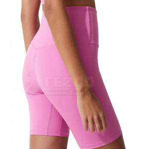 กางเกงขาสั้นโยคะเส้นใยไผ่สำหรับผู้หญิงกางเกงขาสั้นโยคะผ้าสแปนเด็กซ์เป็นมิตรกับสิ่งแวดล้อม - Product Image 4
