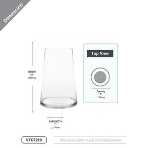 VTC7210 - Alder Glass <b>Hurricane</b> <b>Candle</b> Holder - 10 - Product Image 5