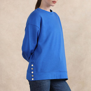 Sudadera con Capucha de Invierno al por Mayor, Holgada, Deportiva, Formal, Informal, para Mujer, 100% Algodón, Felpa, con Logotipo Frontal - Product Image 2