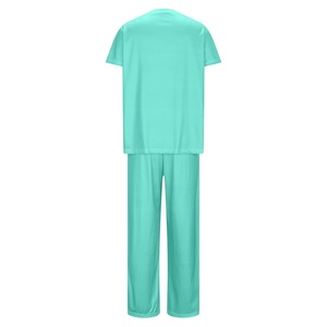 Ensembles d'uniformes d'infirmière UMIQ personnalisés à manches courtes pour femmes, respirants, décontractés, en sergé polyester/coton, pour hôpital – Meilleures ventes 2025 - Product Image 6