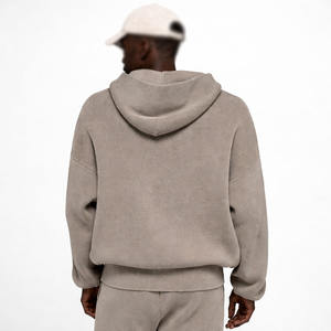 Custom Men's <b>Hooded</b> Tracksuit Wholesale Streetwear Y2K Two Piece Outfit OEM Private Label Bulk Orders USA B2B Clothing Supplier - Product Image 3