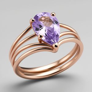 Anillo Artístico de Oro Blanco Macizo con Corte Baguette, Personalizado en Oro de 10K, 14K o 18K, Chapado en Rodio, Joyería Fina de Moda para Bodas, Fiestas y Aniversarios - Product Image 5