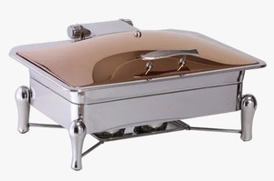 Calentador eléctrico de alimentos, calentador de alimentos para Buffet, plato de frotamiento de vidrio, plato de frotamiento líquido, calentador de alimentos para buffet de combustible - Product Image 5