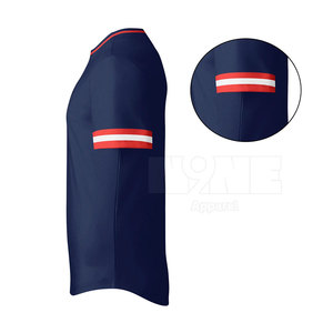 เสื้อเบสบอลสำหรับใส่เล่นกีฬาเสื้อเจอร์ซี่เสื้อเจอร์ซีย์เล่นกีฬาแบบออกแบบได้ตามต้องการ - Product Image 5