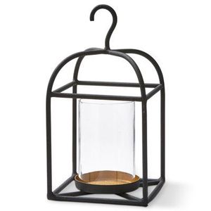 Decorative <b>Set</b> of 2 Wicker Iron Black Matte <b>Lantern</b> High Quality Home Decor Party Used Christmas Candle <b>Lantern</b> - Product Image 6