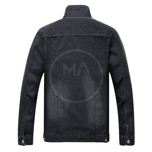 Services OEM Veste Jeans d'Hiver 100% Coton de Haute Qualité Design Personnalisé pour Hommes avec Logo Avant - Product Image 2