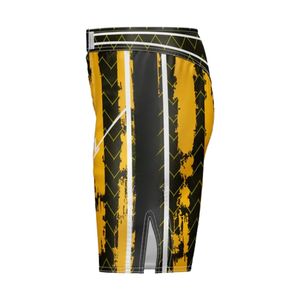 Breathable Sublimated MMA Shorts Men Custom Printing High Slit <b>Elastic</b> <b>Waistband</b> Lightweight Training MMA Shorts - Product Image 3