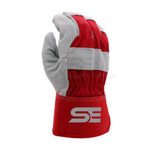 Gants en cuir de camouflage personnalisables de haute qualité avec caractéristiques de sécurité respirantes Mitaines de marque privée pour paysages décontractés d'hiver - Product Image 4