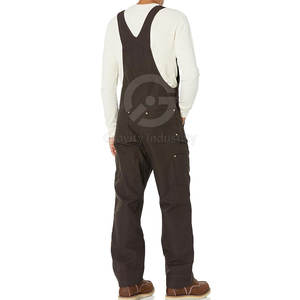 Men Cotton Breathable Hi Vis Reflective <b>Waterproof</b> <b>Bib</b> & <b>Brace</b> Overall High Quality Safety Workwear Low MOQ - Product Image 2