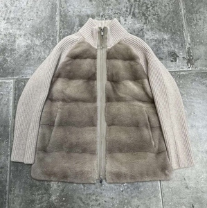 Abrigo de Piel Sintética de Visón para Mujer, Ropa de Abrigo de Invierno de Lujo, Suave, Afelpado, con Mangas Esponjosas, a la Moda - Product Image 4