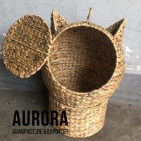 Großes handgemachtes Rattan bett für Haustiere mit modernem Design und günstigem Preis made in Vietnam