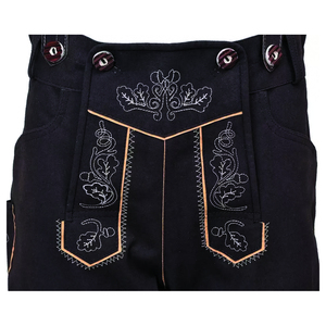 Pantalones cortos de cuero genuino hechos a medida para adultos - Product Image 4
