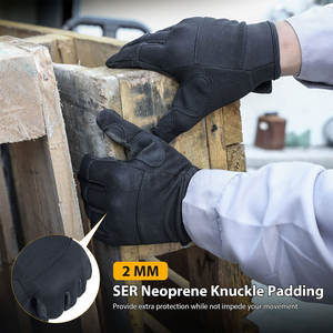 Gants de sécurité de protection pour le travail poignée antidérapante ajustement confortable pour la construction industrielle entrepôt de jardinage et utilisation en extérieur - Product Image 4