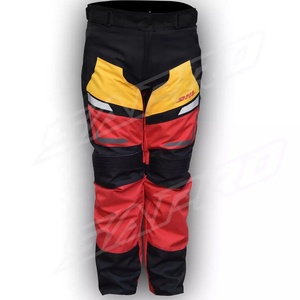 Pantalon de moto en textile de protection, conçu pour les trajets quotidiens, avec protection des genoux de niveau CE 1. - Product Image 1