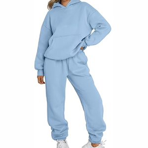 Vente en gros Ensemble de survêtements 2 pièces pour femmes vêtements de sport vêtements de fitness combinaison de course de yoga tissu respirant décontracté logo personnalisé - Product Image 4