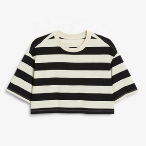 Top Corto a Cuadros para Mujer, Verano, Gimnasio, Transpirable, Ecológico, Secado Rápido, Cómodo, Moderno, Acanalado, Corte Regular, Ropa Deportiva - Product Image 6
