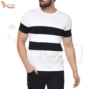 Camisetas de Manga Corta para Hombre, Nuevo Diseño, con Logotipo Personalizado Impreso, 100% Algodón Jersey, Diseño Sólido, Hechas en Pakistán - Product Image 1