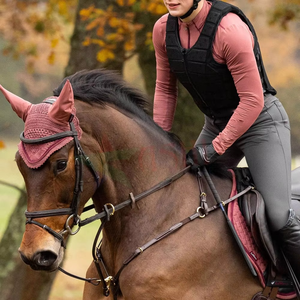 Customized New Equestrian Half Zip up <b>Long</b> <b>Sleeve</b> Shirts Breeches Horse Riding Base Layer with Custom Logo for running clothes - Product Image 4