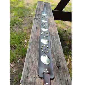 เข็มขัดหนังดีไซน์ใหม่ ปรับขนาดได้ หัวเข็มขัดคุณภาพสูง ผลิตในปากีสถาน ทำด้วยมือ สำหรับชุดประจำชาติ - Product Image 4