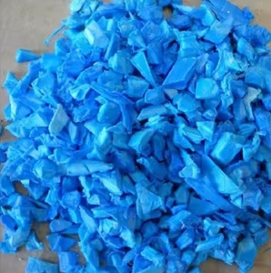 Blue HDPE Scrap Plastic Bales Regrind Chippings for Molding <b>Film</b> Grade Recycling Industrial Reuse - Product Image 1