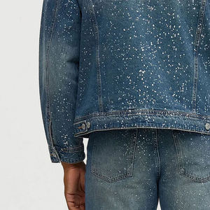 Ensemble de shorts pour hommes de qualité supérieure et ensembles d'été, fabrication en usine, nouveau ensemble en denim pour hommes, tailles grandes - Product Image 6