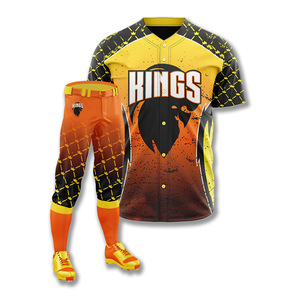 Uniforme de béisbol para hombre, ropa de béisbol cómoda hecha en tela para hombre, el mejor uniforme de béisbol a la venta 2025 - Product Image 3