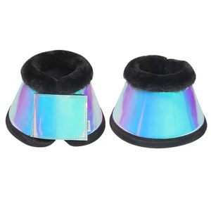 Botas Ecuestres Personalizadas Más Vendidas, de Neopreno Resistente, para Entrenamiento, Salto, Equitación y Otras Actividades, Color Sólido, Cepillos para Caballos - Product Image 1