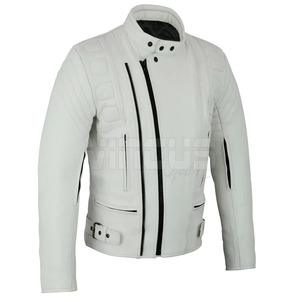 Vestes de moto en cuir véritable de qualité supérieure, best-sellers, logo personnalisé disponible pour la saison hivernale à bas prix - Product Image 4